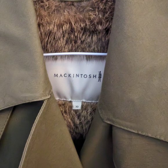 MacIntosh rabbit fur-lined rain jacket - Picture 4 of 7